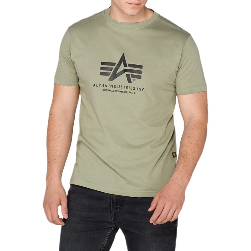Alpha Industries Pánske Triko s krátkym rukávom Basic T-Shirt-S