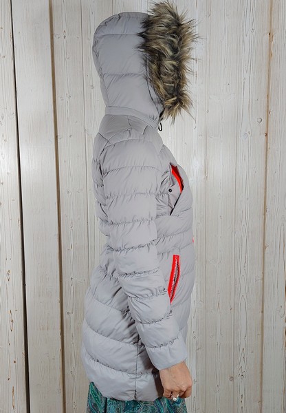 Soccx Dámská Zimní bunda s kapucí HW 18 Grey