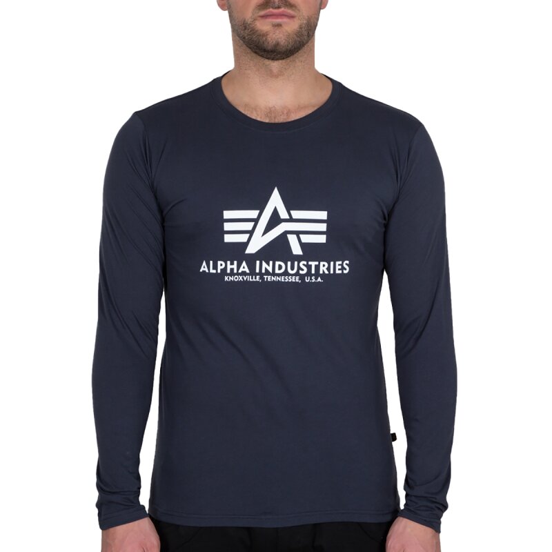 Alpha Industries Pánské Triko s dlouhým rukávem Basic T - LS