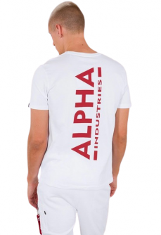 Alpha Industries Pánske Tričko s krátkym rukávom Backprint T-B