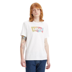 Levis Koszulka z krótkim rękawem GRAPHIC CREWNECK TEE BW LAVA F