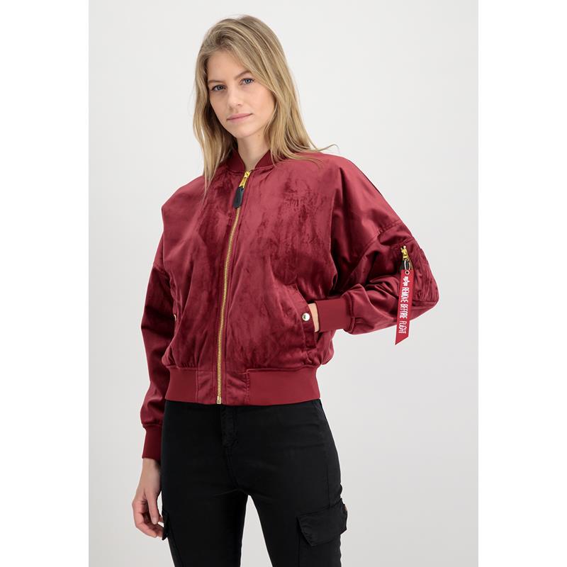 Alpha Industries Přechodná bunda MA-1 OS LW Velvet Wmn