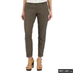 Lee spodnie damskie  Chino KHAKI GREEN